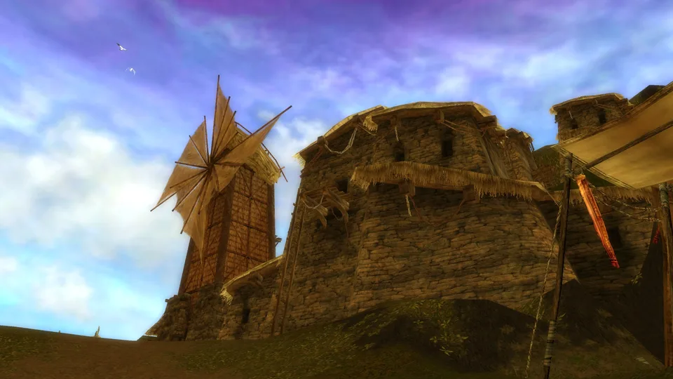 Gameplay screenshot of Guild Wars: Prophecies.